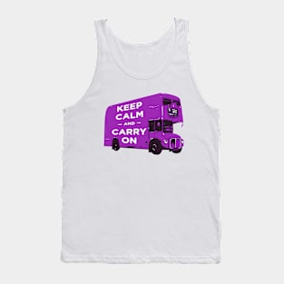 Keep calm and carry on Tank Top